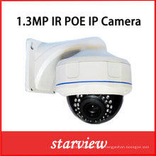 1.3MP IP IR wasserdichte CCTV-Sicherheits-im Freien Haube-Netz-Kamera